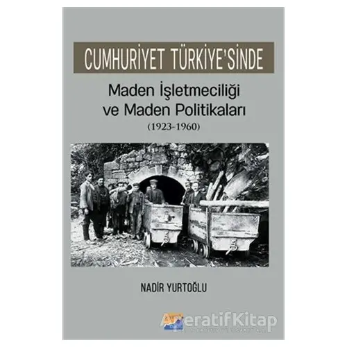 Cumhuriyet Türkiyesinde Maden İşleteciliği ve Maden Politikaları (1923 - 1960)