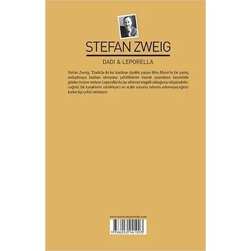 Dadı ve Leporella - Stefan Zweig - Maviçatı Yayınları