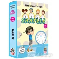 Saatler - Dört İşlem Kartları 6+ Yaş - Kolektif - Yağmur Çocuk