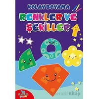 Kolay Boyama Renkler ve Şekiller Sancak Çocuk