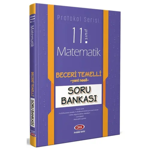 Data 11. Sınıf Matematik Beceri Temelli Soru Bankası (Protokol Serisi)