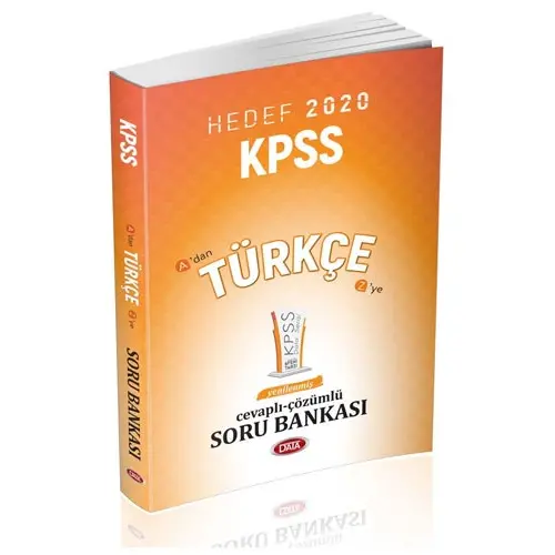 Data 2020 KPSS Türkçe Soru Bankası