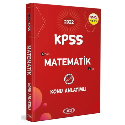 Data 2022 KPSS Matematik Konu Anlatımlı