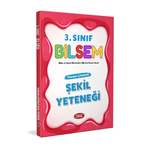 Data 3.Sınıf Bilsem Tamamı Çözümlü Şekil Yeteneği