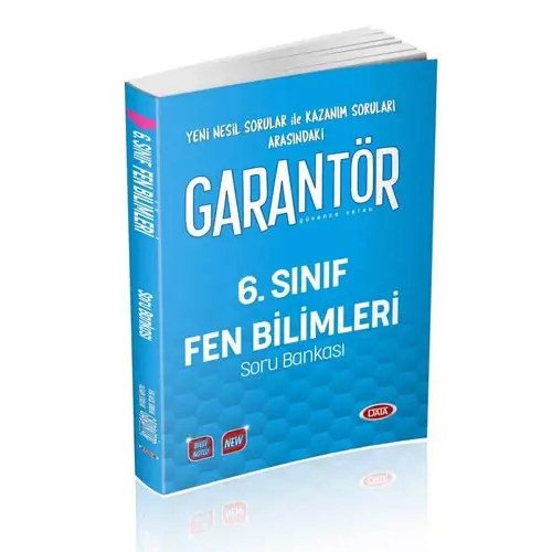 Data 6.Sınıf Garantör Fen Bilimleri Soru Bankası