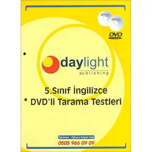 Daylight 5.Sınıf Tarama Testleri 2010