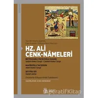 Yeni Bir Nüsha Işığında Eski Anadolu Türkçesi Devri Manzum - Hz. Ali Cenk-Nameleri