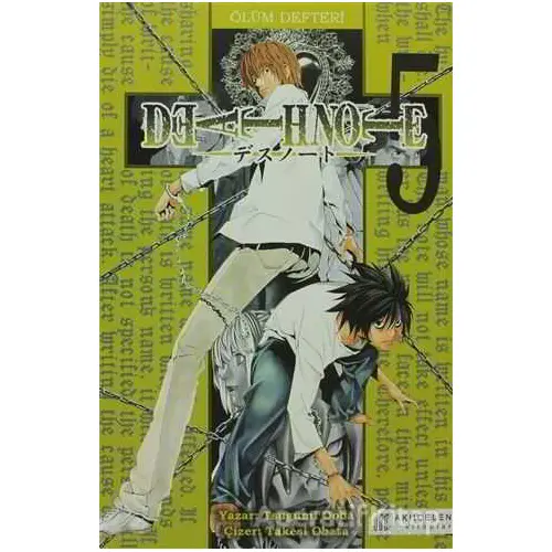 Death Note - Ölüm Defteri 5 - Tsugumi Ooba - Akıl Çelen Kitaplar