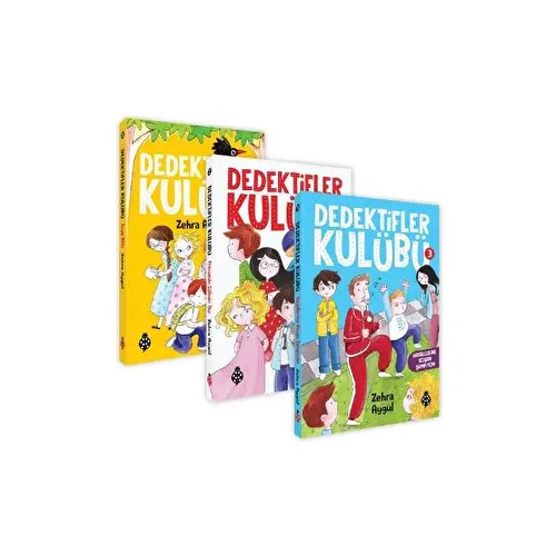 Dedektifler Kulübü Seti (3 Kitap) - Zehra Aygül - Uğurböceği Yayınları