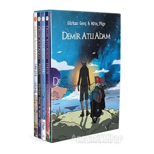 Demir Atlı Adam Ciltli Set (4 Kitap Takım) - Gürkan Genç - Ephesus Yayınları