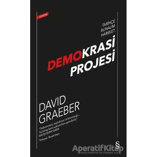 Demokrasi Projesi - David Graeber - Everest Yayınları