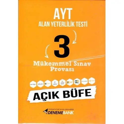 DenemeBank AYT Açık Büfe 3 Mükemmel Sınav Provası