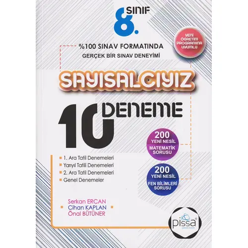 DenemeBank LGS Pissa Sayısalcıyız 10 Deneme