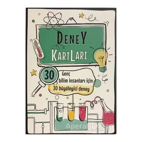 Deney Kartları (30 Kart) - Kolektif - Yağmur Çocuk