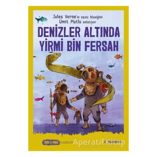 Denizler Altında Yirmi Bin Fersah - Sen de Oku - Ümit Mutlu - Tudem Yayınları