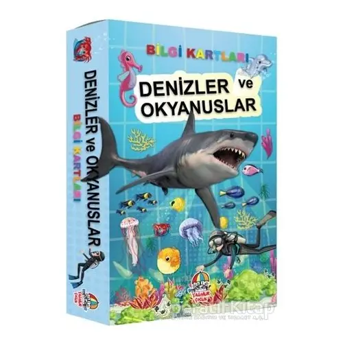 Denizler ve Okyanuslar - Bilgi Kartları - Kolektif - Yağmur Çocuk