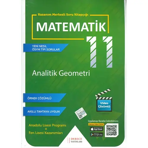 Derece 11.Sınıf Matematik Analitik Geometri