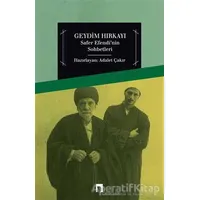 Geydim Hırkayı - Adalet Çakır - Dergah Yayınları