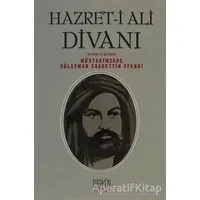 Hazret-i Ali Divanı - Müstakimzade Süleyman Saadettin Efendi - Derin Yayınları