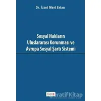 Sosyal Hakların Uluslararası Korunması ve Avrupa Sosyal Şartı Sistemi