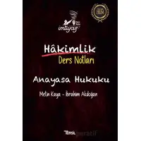 İmtiyaz Anayasa Hukuku Hakimlik Ders Notları - İbrahim Akdoğan - Temsil Kitap