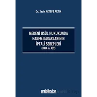 Medeni Usul Hukukunda Hakem Kararlarının İptali Sebepleri