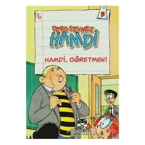 Ders Sevmez Hamdi 3 - Hamdi Öğretmen - Zidrou - Marsık Kitap