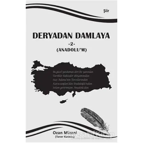 Deryadan Damlaya 2 - Anadolum - Taner Karataş - Tunç Yayıncılık