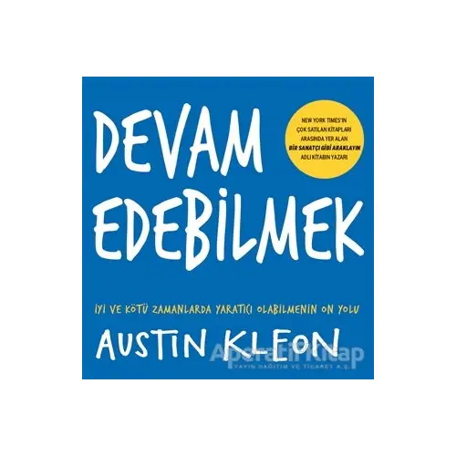 Devam Edebilmek - Austin Kleon - Butik Yayınları