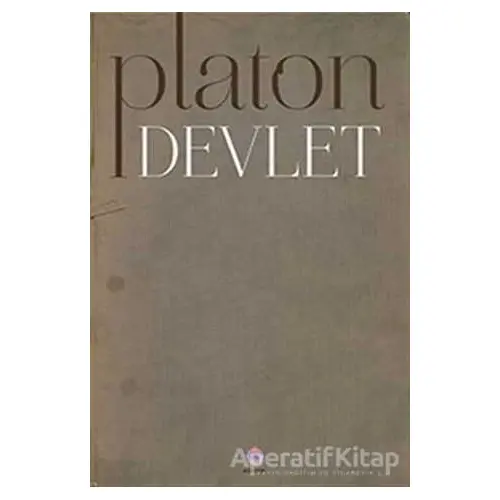 Devlet - Platon (Eflatun) - Nilüfer Yayınları