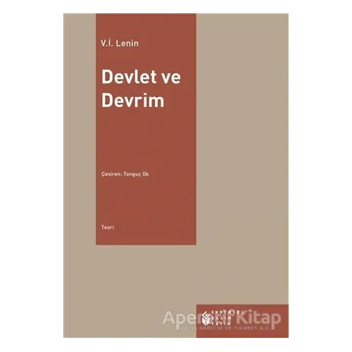 Devlet ve Devrim - Vladimir İlyiç Lenin - Evrensel Basım Yayın