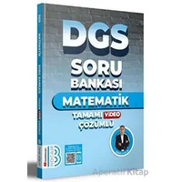 2024 DGS Matematik Tamamı Çözümlü Soru Bankası Benim Hocam Yayınları