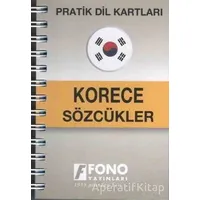 Pratik Dil Kartları - Korece Sözcükler - Kolektif - Fono Yayınları