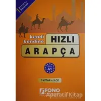 Hızlı Arapça 1. Basamak (3 Kitap + 5 CD) - Kolektif - Fono Yayınları