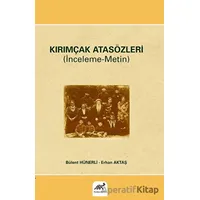 Kırımçak Atasözleri - Bülent Hünerli - Paradigma Akademi Yayınları