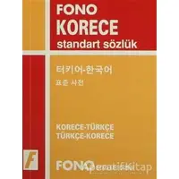 Fono Korece Standart Sözlük - Kolektif - Fono Yayınları