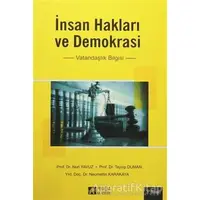 İnsan Hakları ve Demokrasi - Necmettin Karakaya - Pegem Akademi Yayıncılık