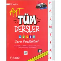 Palme AYT Eşit Ağırlık Tüm Dersler Palmetre Aylık Çalışma Fasikülleri