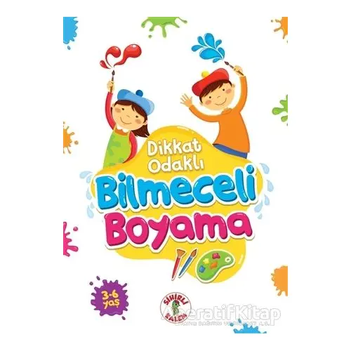 Dikkat Odaklı Bilmece Boyama - Şevval Bayrak - Sihirli Kalem