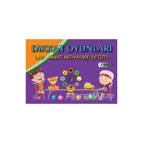 Dikkat Oyunları (3 Yaş) - Kolektif - Yuka Kids