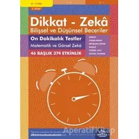 8-9 Yaş Dikkat - Zeka Bilişsel ve Düşünsel Beceriler 5. Kitap - 10 Dakikalık Testler Matematik ve Gö