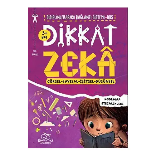 Dikkat Zeka 3+ Yaş - Savaş Özdemir - Dikkat ve Zeka Akademisi Yayınları