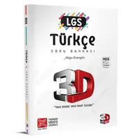 8. Sınıf 3D LGS Türkçe Soru Bankası Video Çözümlü Çözüm 3D Yayınları