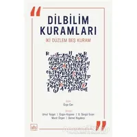 Dilbilim Kuramları - Murat Özgen - İthaki Yayınları