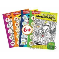 Highlights Hidden Pictures Puzzles (Gizli Resimler) 4lü Set - Kolektif - Dikkat Atölyesi Yayınları