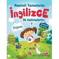 Resimli Temalarla İngilizce İlk Kelimelerim 9 - Doğada - Kolektif - Dikkat Atölyesi Yayınları