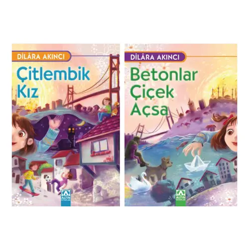 Dilara Akıncı Set 2 Kitap - Altın Kitaplar