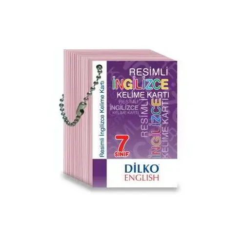 Dilko 7.Sınıf İngilizce Kelime Kartı