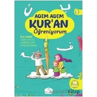 Adım Adım Kuran Öğreniyorum Seti (3 Kitap + 1 Dvd) - Nevin Karataş - Fidan Yayınları