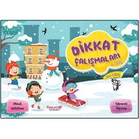 Dikkat Çalışmaları 4. Kitap (Kalem Hediyeli) - Kolektif - Yumurcak Yayınları